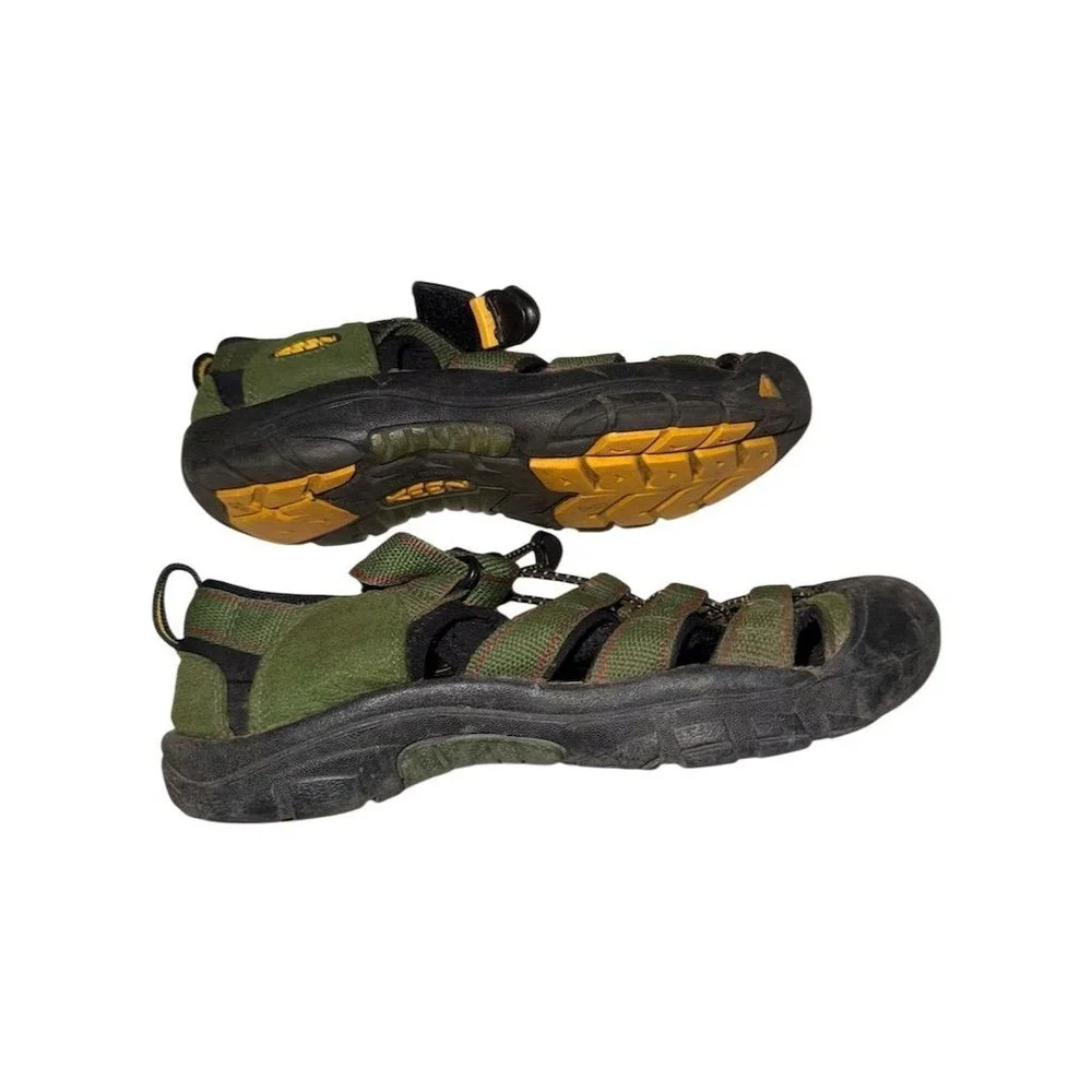 KEEN‎ Newport H2 12 Green Sport kids 12 Sandals Waterproof Adjustable Strap